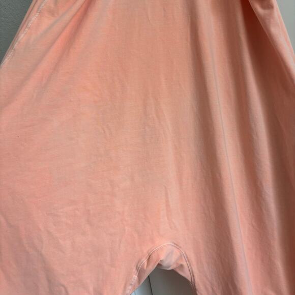 Free People Movement Hot Shot Onesie Sz L Lounge Yoga READ Melon - Picture 9 of 15